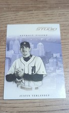 2005 Donruss Studio - Justin Verlander #114 Proofs Silver /100 (RC)