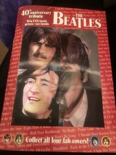 The Beatles 40th Anniversary Tribute Magazine John Lennon Lenticular Cover 2903
