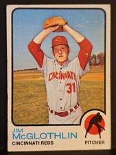 1973 Topps #318 Jim McGlothlin REDS