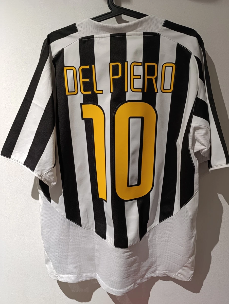 Maillot foot authentique retro et vintage - Juventus domicile Del Piero