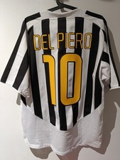 Maillot Del Piero Juventus Turin  Nike Home Shirt Jersey Maglia Camiseta 2003