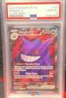 2024 Pokemon Gengar Ex Ultra Rare #193/162 Temporal Forces PSA Gem Mint 10