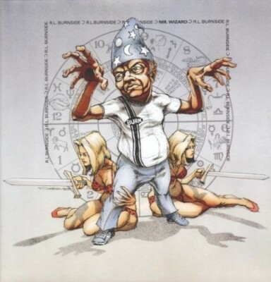 R.L. BURNSIDE - MR.WIZARD  VINYL LP 9 TRACKS BLUES/SOUL/GOSPEL/R&B  NEW 