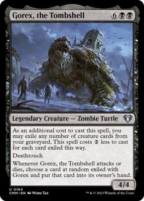 GOREX, THE TOMBSHELL mtg NM-M Commander Masters Unc | eBay