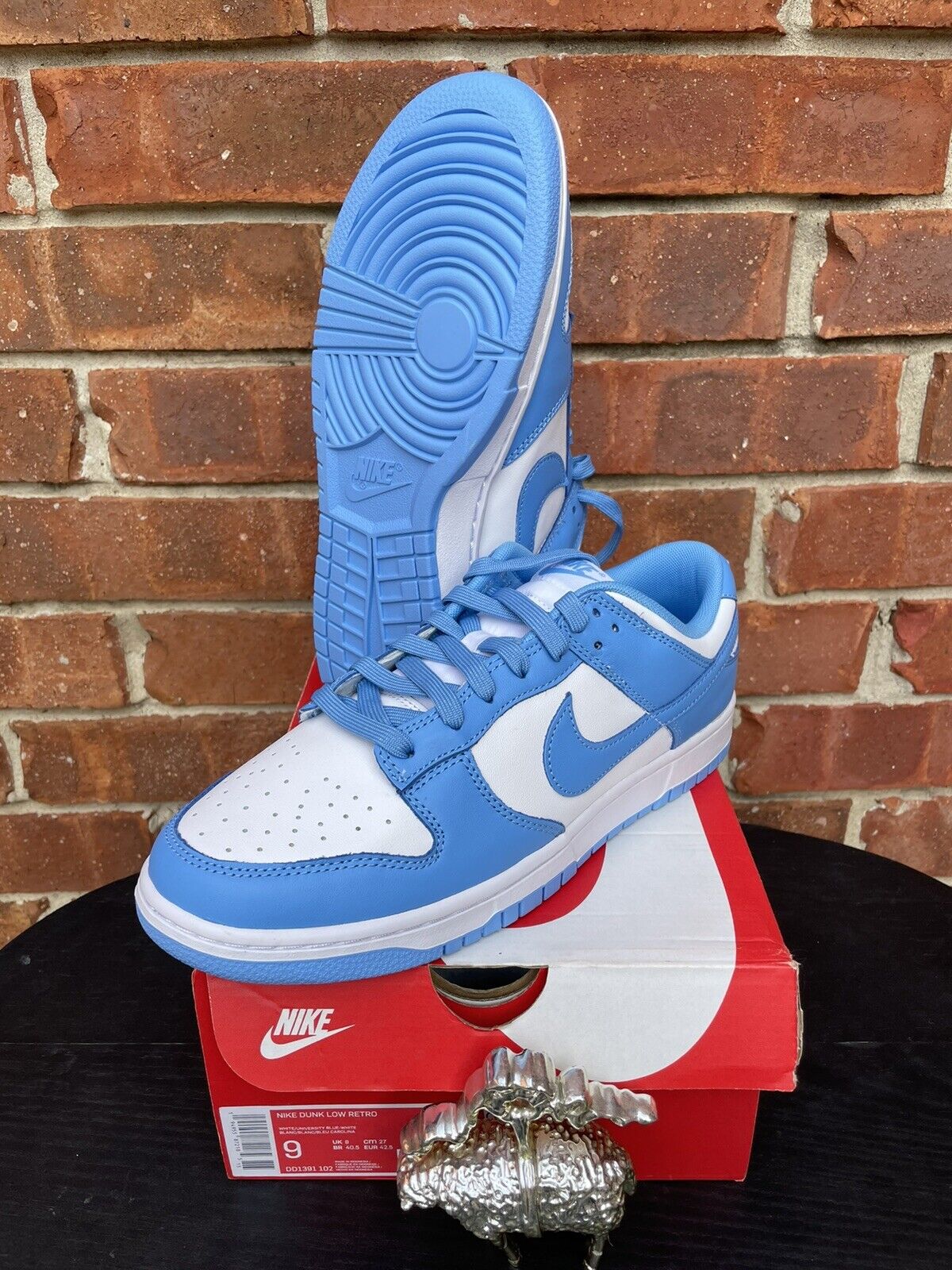 NIKE DUNK LOW UNIVERSITY BLUE ダンク UNC 27-