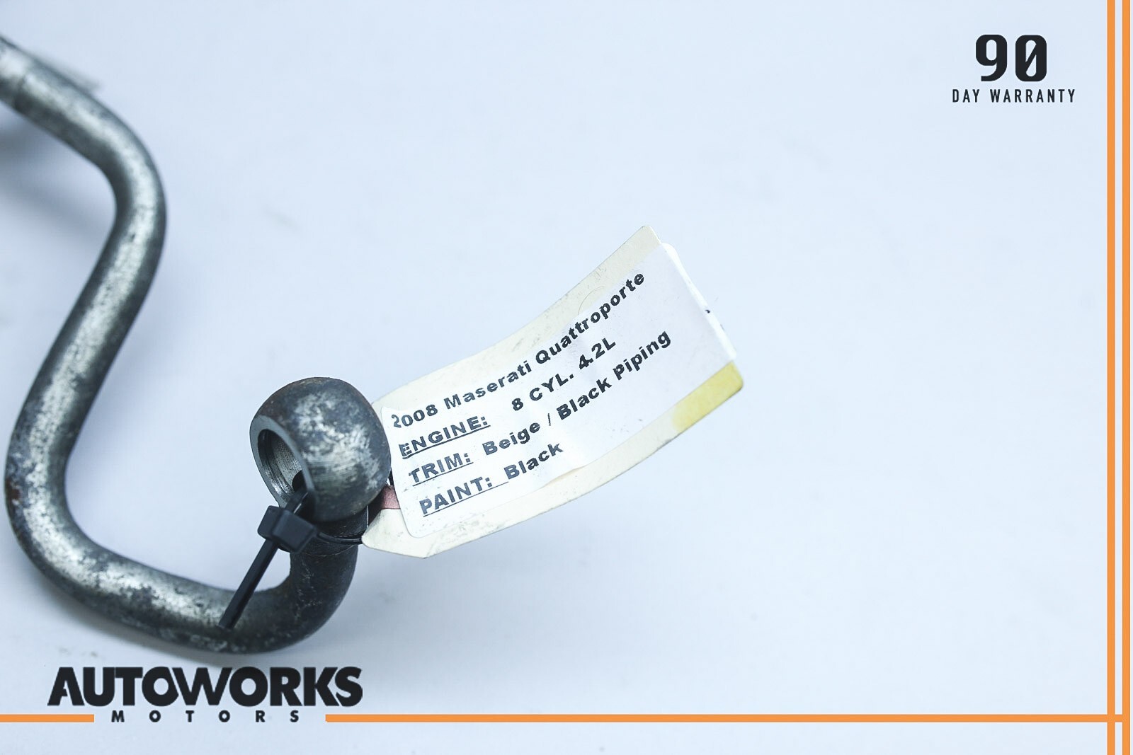 03-08 Maserati Quattroporte M139 P/S Power Steering Oil Line Hose OEM