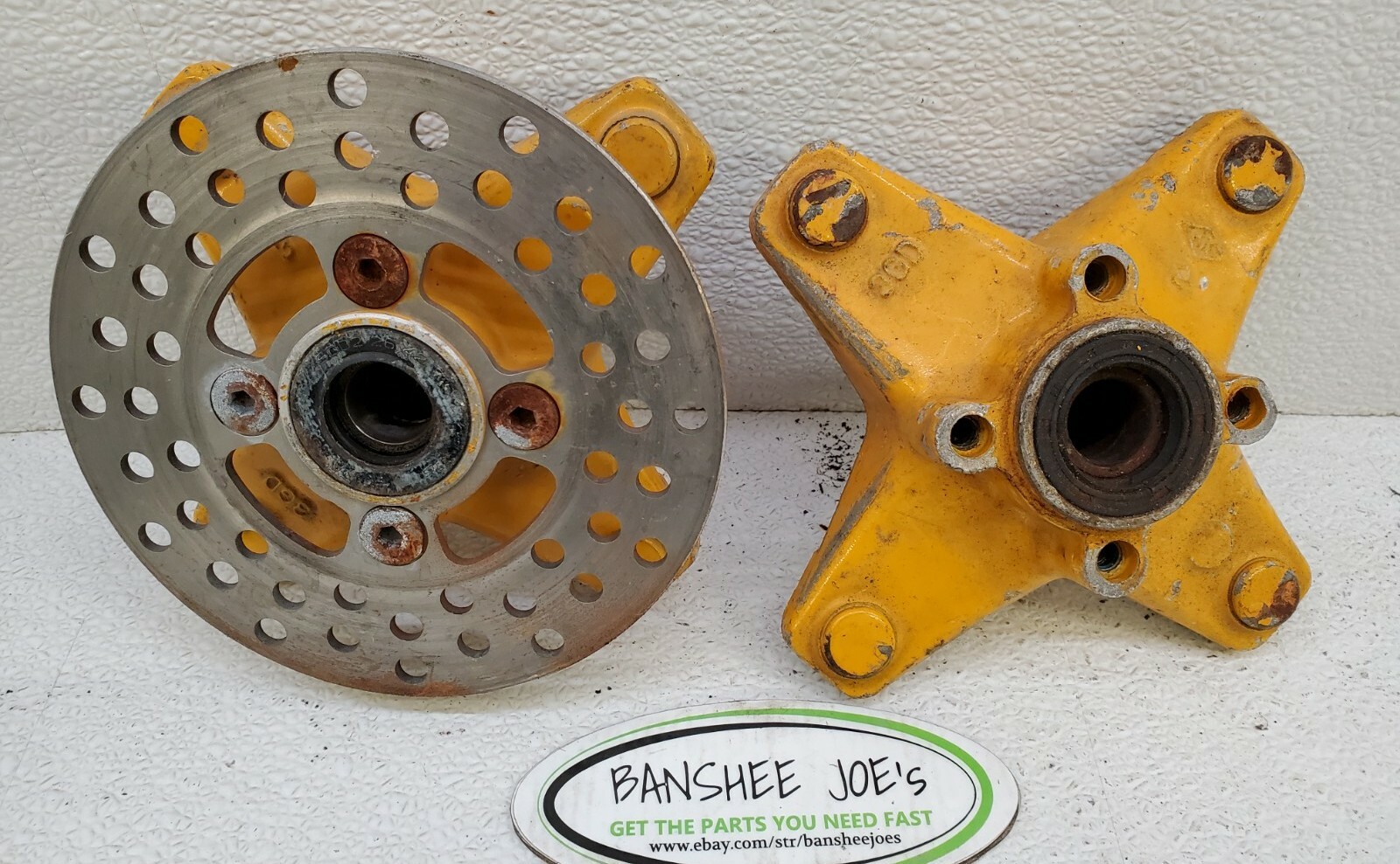 9006 Yamaha Banshee Front Wheel Hubs Missing 1 Rotor OEM eBay