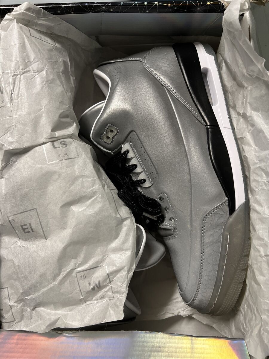 Nike Jordan Retro 5LAB3 Reflective Silver 3M 631603-003 Size 11