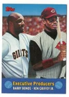BARRY BONDS/KEN GRIFFEY, JR. 2000 Topps COMBOS LIMITED EDITION Insert Card #TC8