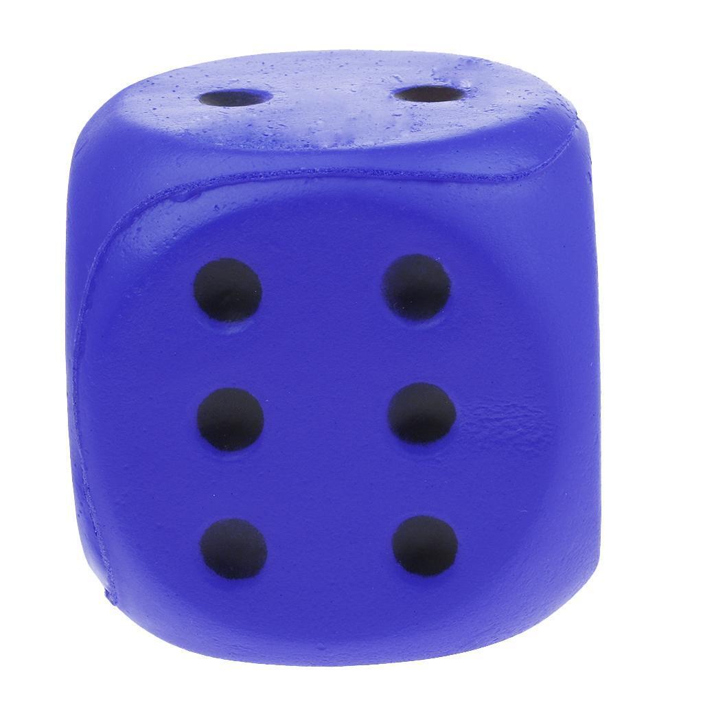 Großer Softwürfel Schaumstoffwürfel Schwarze Punkte Würfel
