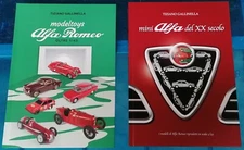 Model TOYS and Mini ALFA 1-43 A Pair of Books Only on ALFA ROMEO Models