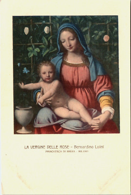 La Vergine Delle Rose Bernardino Luini Pinacoteca di Brera Milan Italy, Unposted