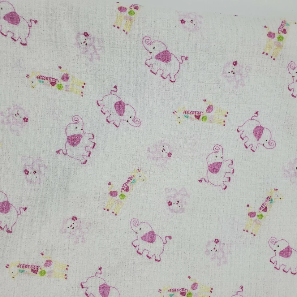 Manta To Good By Penny Jungle Swaddle Algodón Muselina Seguridad Bebé Rosa B21 Foto 2 de 4