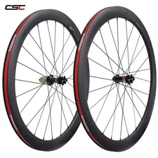 Clincher Straight Pull Novatec Hub 50mm Disc Brake Rim Carbon Wheels Cyclocross