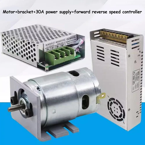 895 High Torque DC 12/4V Small Electric Motors Double Ball Bearing 5000/10000RPM - Picture 18 of 18