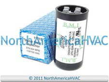 Motor Start Capacitor 270-324 MFD 110-125VAC MARS 11019