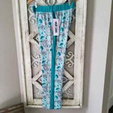 Muk Luks Women's Super Soft Butter Knit Pajama Pants Loungewear in Green