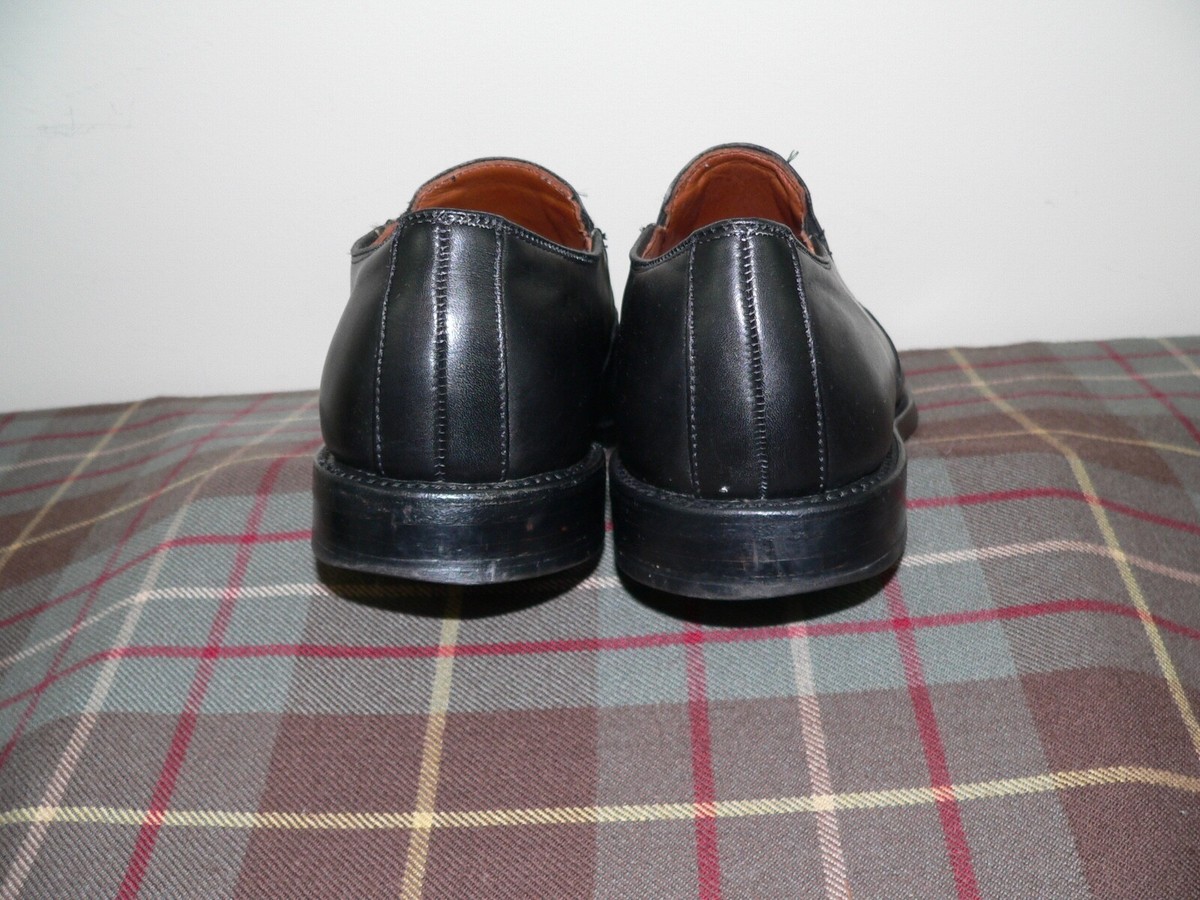 Allen Edmonds 5002 Black Leather Milford Loafers Dress Shoes 13D Made in USA Allen Edmonds Milford Black Apron Toe Loafers Dress Shoes  main image 3