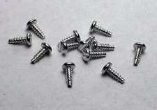 T-JET OR VIBRATOR HO SLOT CAR 24 BODY SCREWS  FROM MODEL MOTORING