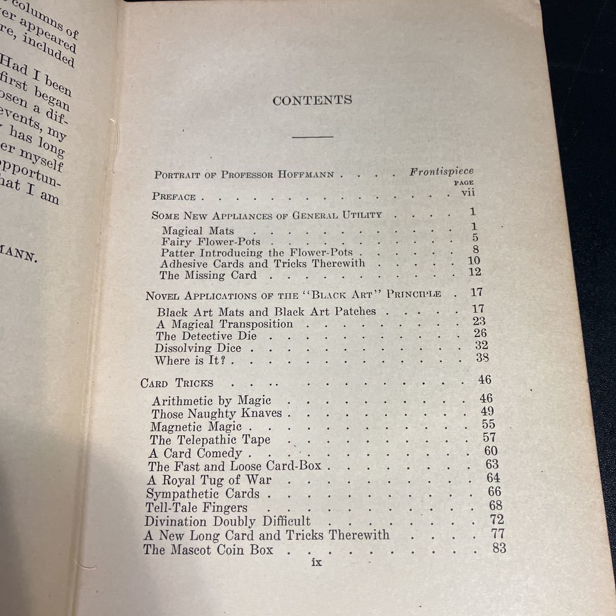 22 12 2 Latest Magic 1919 second edition Professor Hoffmann 22 12 2 Latest Magic 1919 second edition Professor Hoffmann