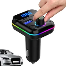 Car Bluetooth Wireless FM Transmitter MP3 Player Radio Adapter Kit USB Charger
