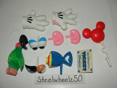 Walt Disney World Mr Potato Head Lot Hasbro 2003 Pirates Ticket Mickey Balloon