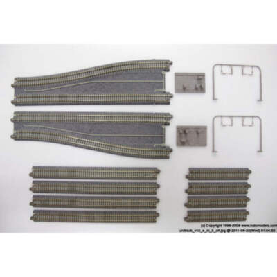 Kato 20-874 N Scale UniTrack V15 Unitrack Double Track Set for Station