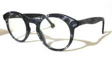 l.a. Eyeworks Ruby eyeglass frames, New old stock 1989 Black Pearl, New w/case