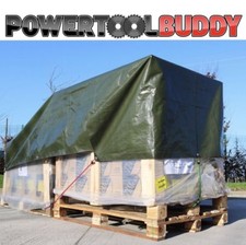 Telone Resistente 2mt x 3mt Verde Impermeabile Forte Copertura Telo Terra 180GSM