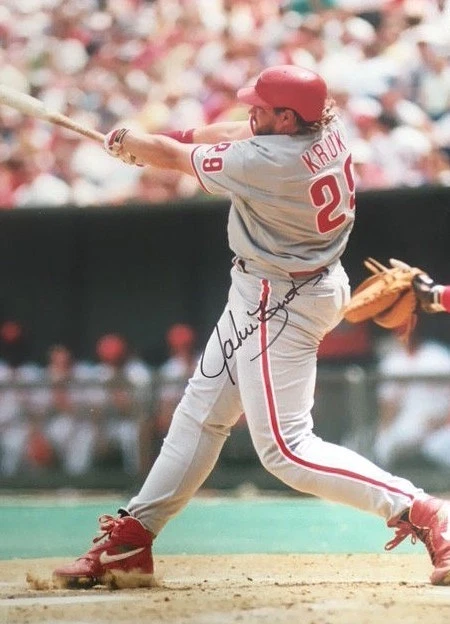 Majestic Philadelphia Phillies JOHN KRUK 1993 World Series