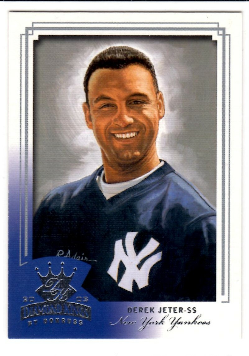 2003 Diamond Kings #39 Derek Jeter ⚾ NY Yankees! ⚾