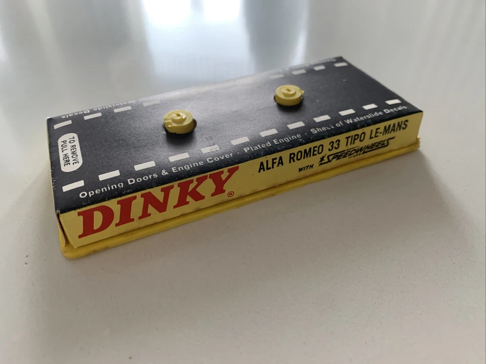 DINKY TOYS alfa romeo 33 tipo le mans with speedwheels 210 - Immagine 2 di 4
