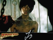 ZIA GELANI - Indiana Jones - Temple Of Doom GENUINE SIGNED AUTOGRAPH