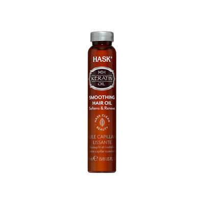 HASK Keratin Protein Smoothing Shine Oil Vial, 5/8 Ounce #32377A
