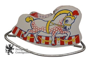 bouncy rocking horse