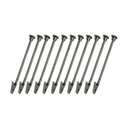 10x Professional Alligator Clip Sticks Model Paint Coloring Tool Magnetic Clips