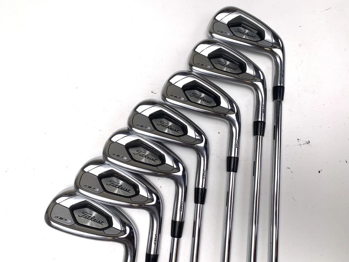 Titleist 718 AP3 Iron Set 4-PW True Temper AMT Black S300 Stiff RH