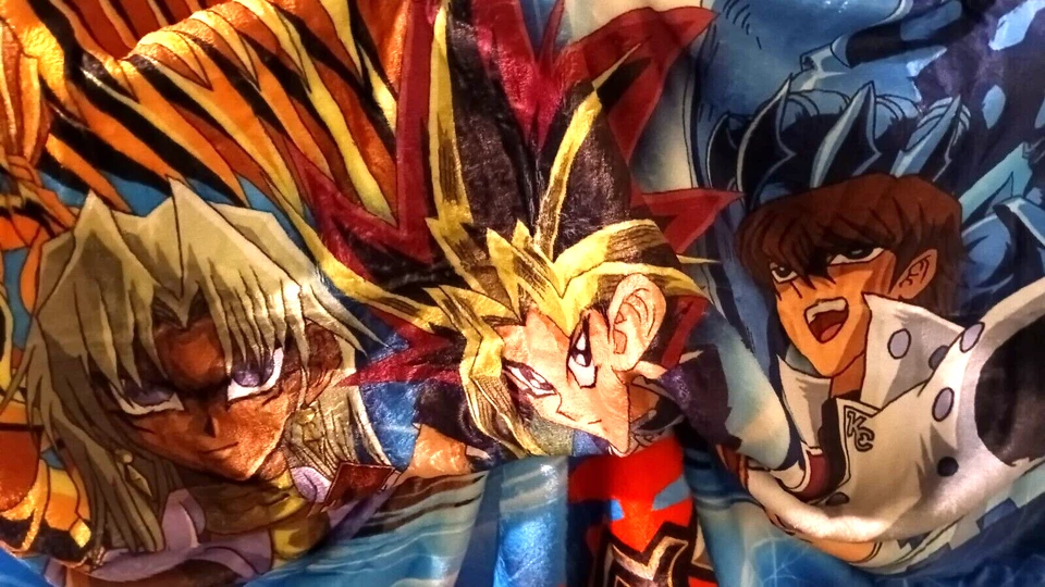 Yu-Gi-Oh! Monster Spirits Fleece Throw Blanket 45 x 60 Inches New With Tag - Image 4 of 4