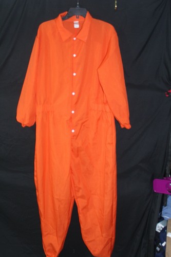 Prisoner Jumpsuit Orange Costume 