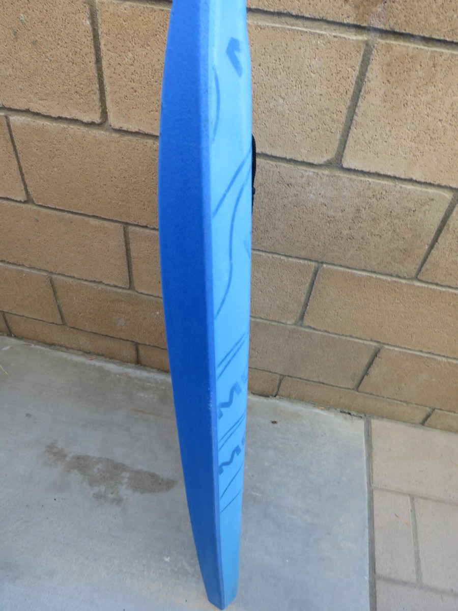 Morey Boogie Board hard bottom white blue MACH 9 foam NO LEASH | eBay