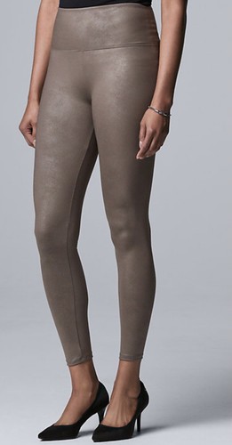 Faux Leather Leggings Pants 