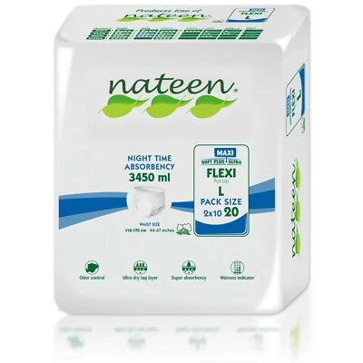 Large Tendercare-Nateen Maxi Night Absorbency Incontinence Pull Up Pants