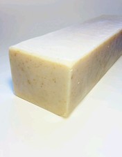 2 lb. Goat Milk Soap Loaf Oatmeal Honey w/ SHEA