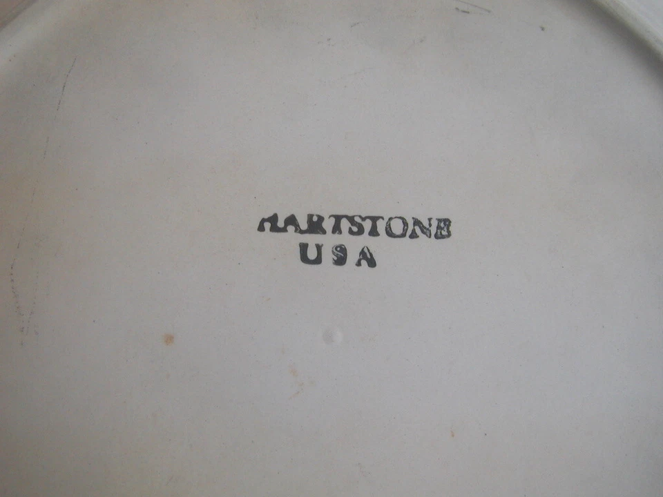 Platos de cena Hartstone Ivy de 10" inicializados por el artista 6 disponibles Foto 2 de 3