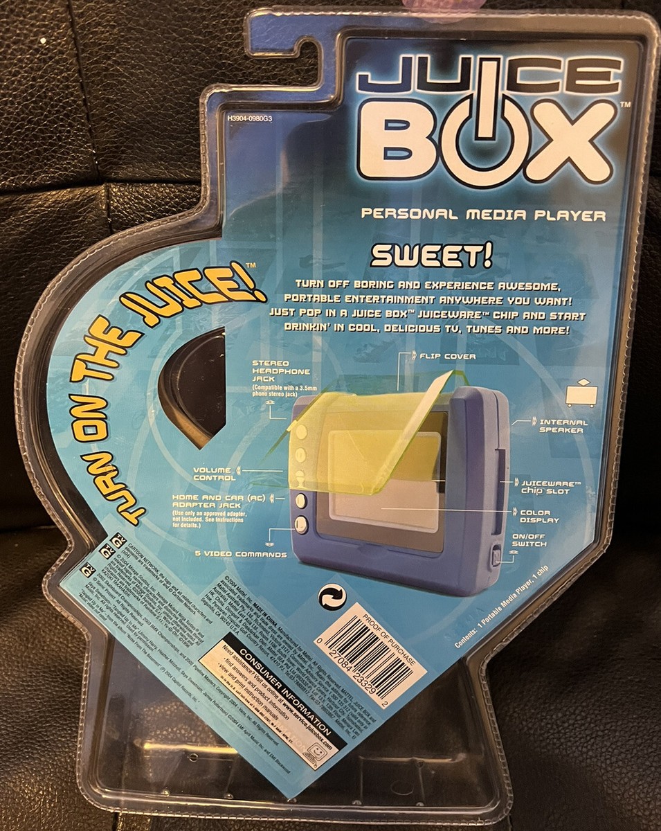 Mattel Juice Box Personal Media Player 2004, 58 OFF