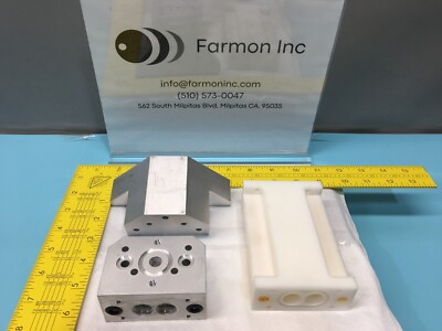 AMAT 0021-10296,OUTPUT MANIFOLD, UNIVERSAL CHAMBER, TEFLON P5000, 127846