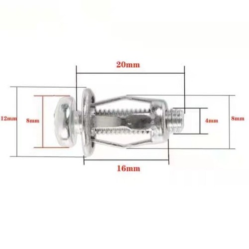 Combination Head Screw DIY Projects Petal Nuts Increased Holding Power