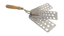 Vintage USA Made Stainless Steel 3 Blade Expandable Spatula Kitchen Utensil Tool