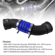 3.5" Aluminum Intercooler Pipe For Chevy GMC Duramax Diesel 06-10