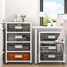 6 Tiers Detachable Storage Box/Plastic Office Sorting Cabinet/Desktop Organizer